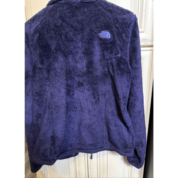 The North Face Women's Full Zip Teddy Fleece Osito Jacket Purple Medium - Picture 1 of 8